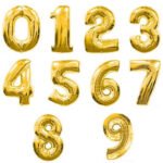 Helio balionas „Skaičius"