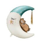 Folinis helio balionas „Mėnulis”/melsvas