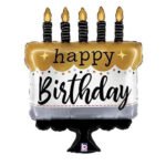 Folinis helio balionas „HB tortas”/tamsus