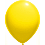 Geltonas guminis balionas 30 cm šventėms